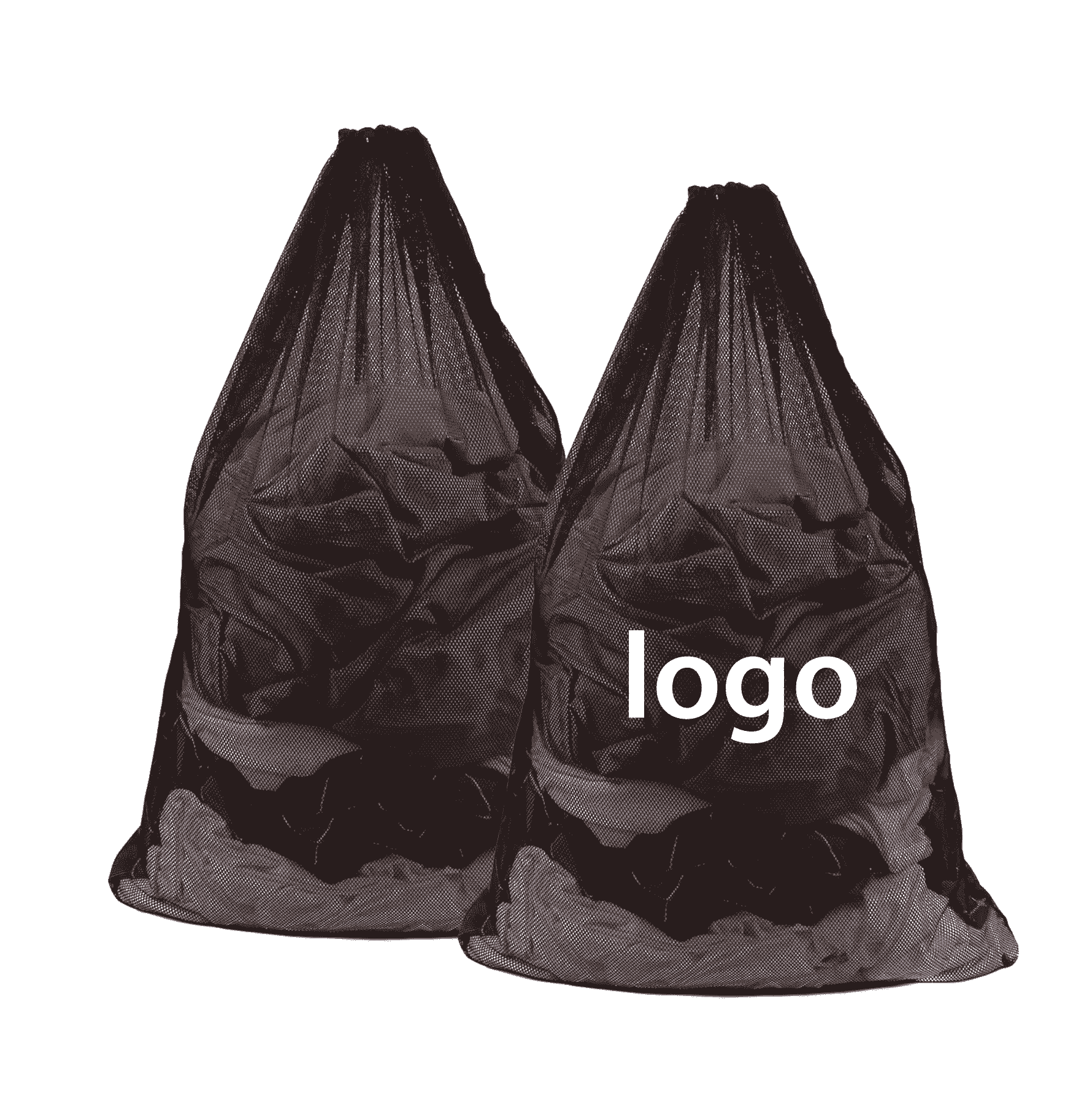 Black Nylon Laundry Bag