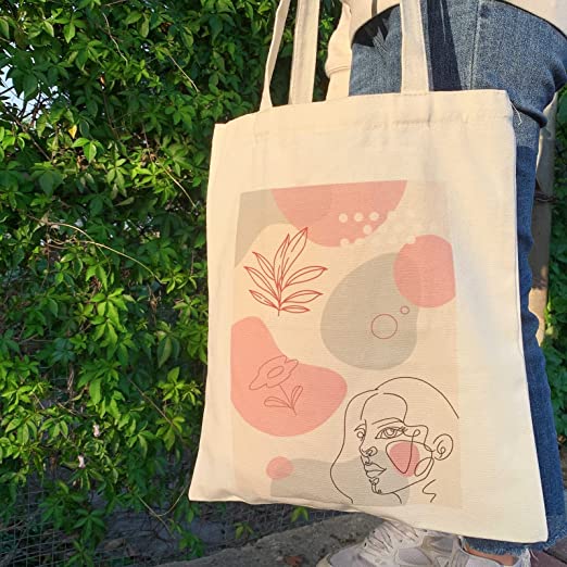 Cotton Canvas Tote Bag