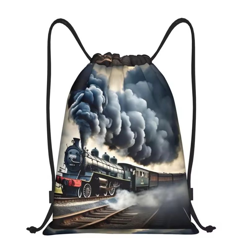 Polyester Fashion Drawstring Bag